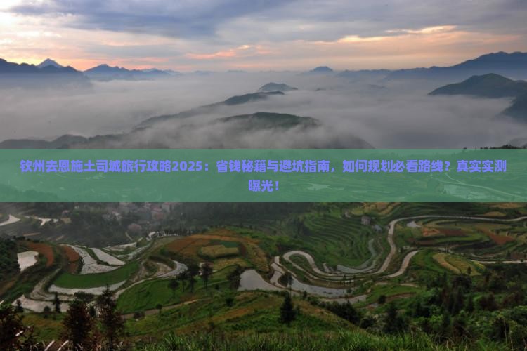 钦州去恩施土司城旅行社
