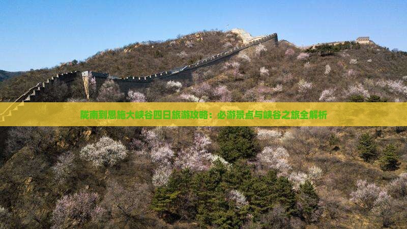 陇南到恩施大峡谷四日游