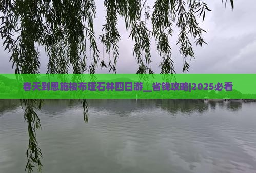 春天到恩施梭布垭石林四日游