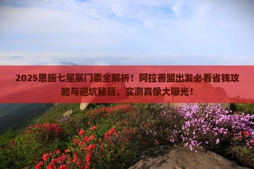 阿拉善盟到恩施七星寨门票