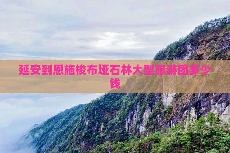 延安到恩施梭布垭石林大型旅游团