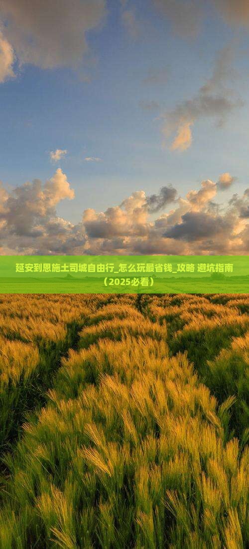 延安到恩施土司城自由行