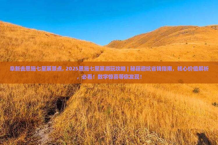 阜新去恩施七星寨景点