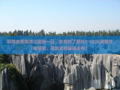 铜陵去恩施清江画廊一日