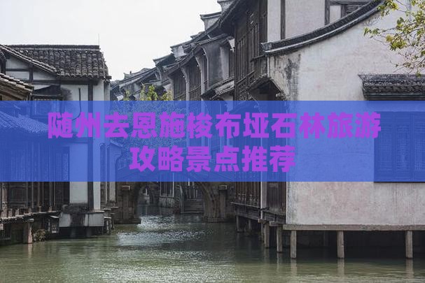 随州去恩施梭布垭石林旅游