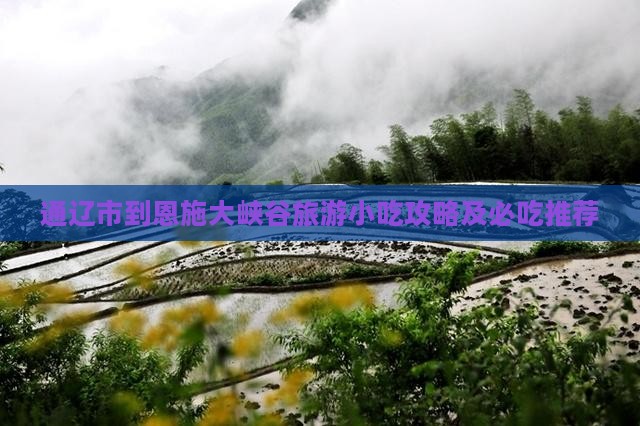 通辽市到恩施大峡谷旅游小吃