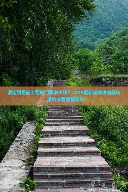 渭南到恩施土司城门票