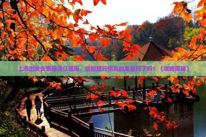 上海到恩施清江画廊旅行社