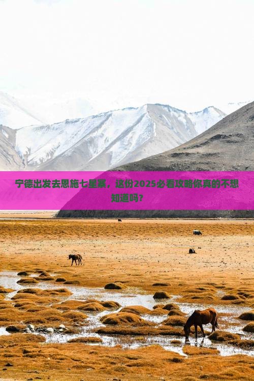 宁德去恩施七星寨旅游
