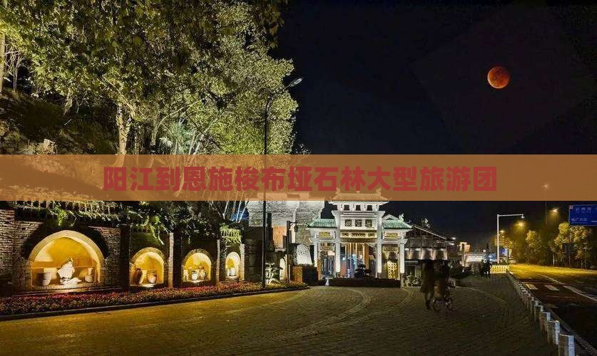 阳江到恩施梭布垭石林大型旅游团
