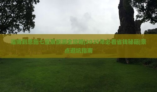 淄博到恩施七星寨旅游