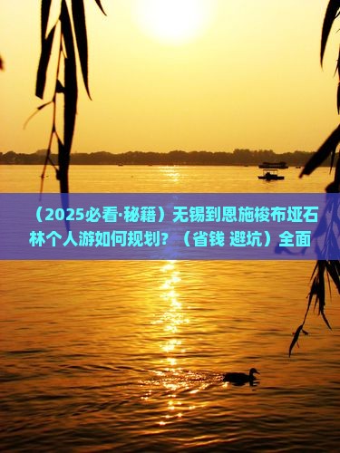 无锡到恩施梭布垭石林个人游