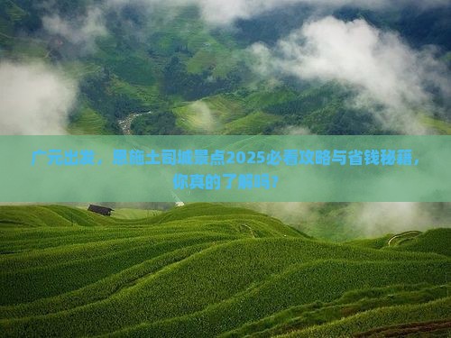 广元到恩施土司城景点