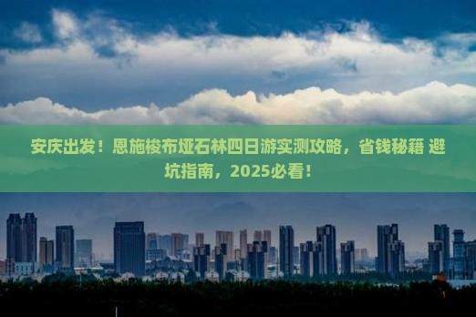 安庆到恩施梭布垭石林四日游