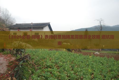 赤峰到恩施腾龙洞自由行