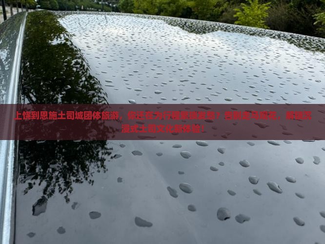 上饶到恩施土司城团体旅游
