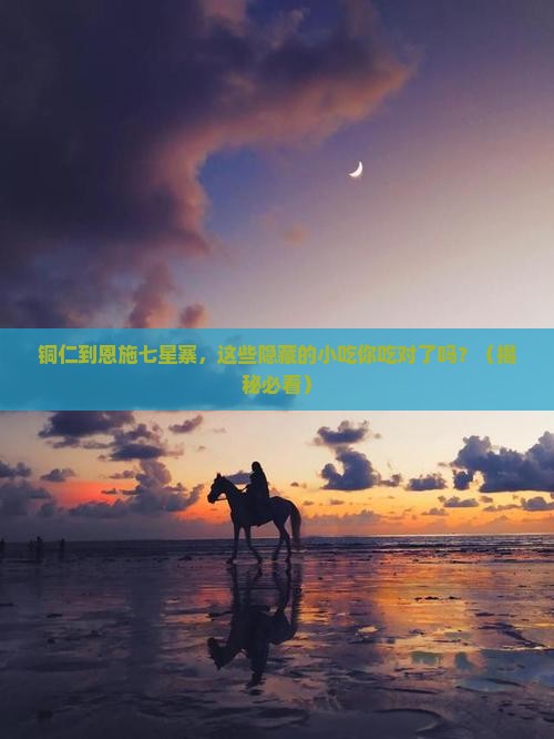 铜仁到恩施七星寨旅游小吃