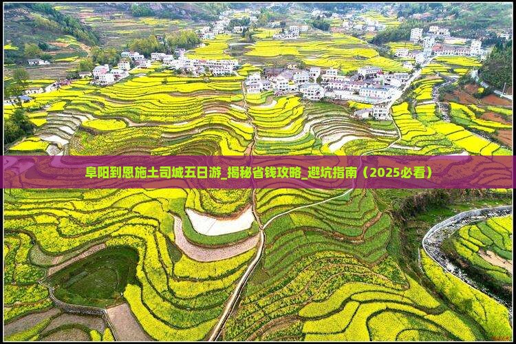 阜阳到恩施土司城五日游