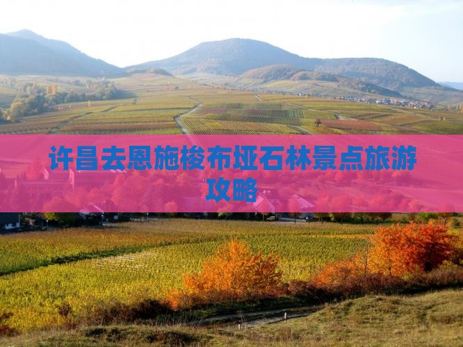 许昌去恩施梭布垭石林景点