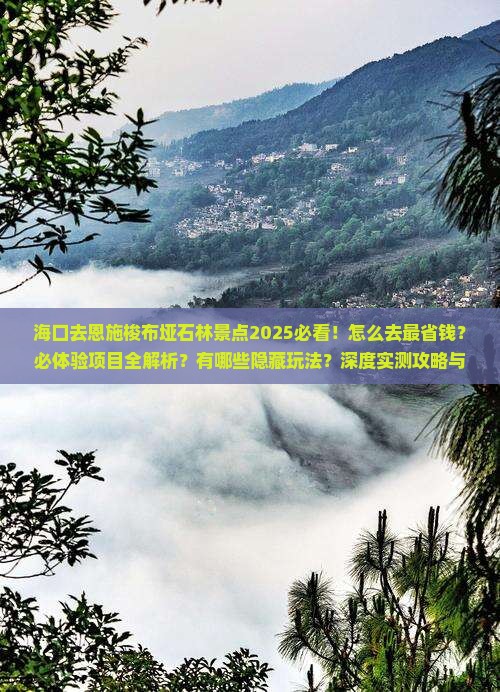 海口去恩施梭布垭石林景点