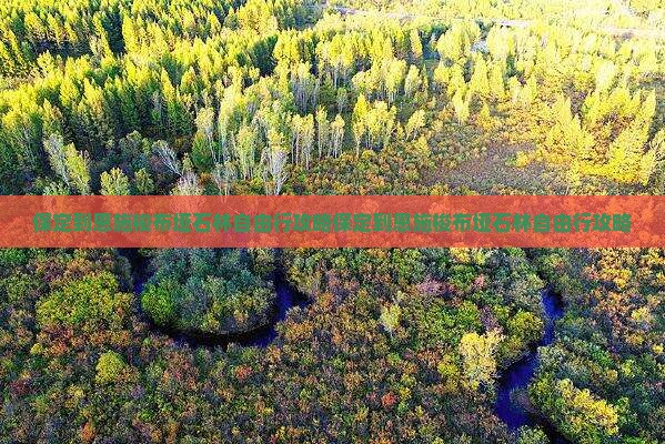 保定到恩施梭布垭石林自由行