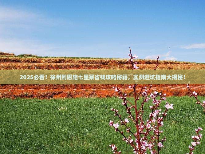 徐州到恩施七星寨攻略 徐州到恩施七星寨攻略