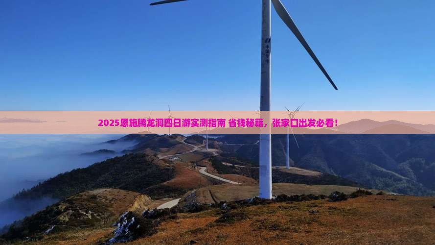 张家口去恩施腾龙洞四日游