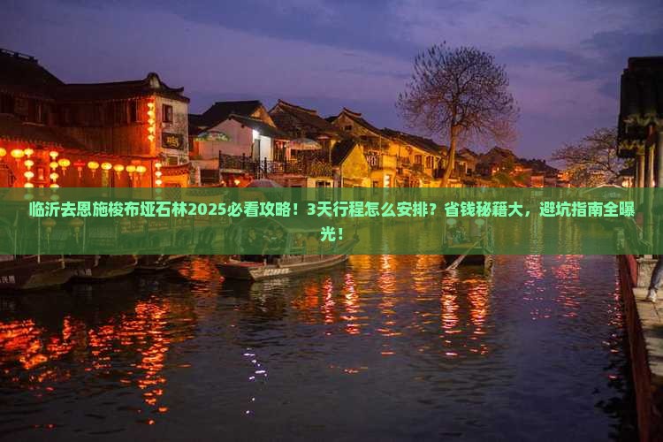 临沂去恩施梭布垭石林攻略