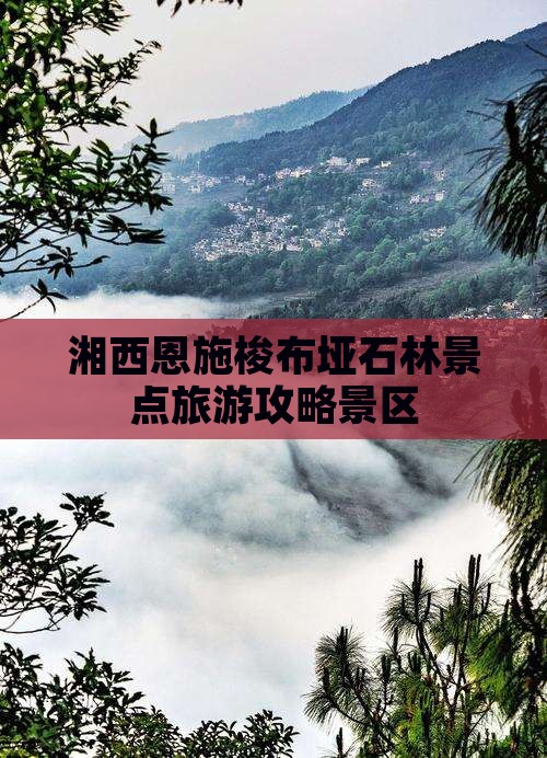 湘西去恩施梭布垭石林景点