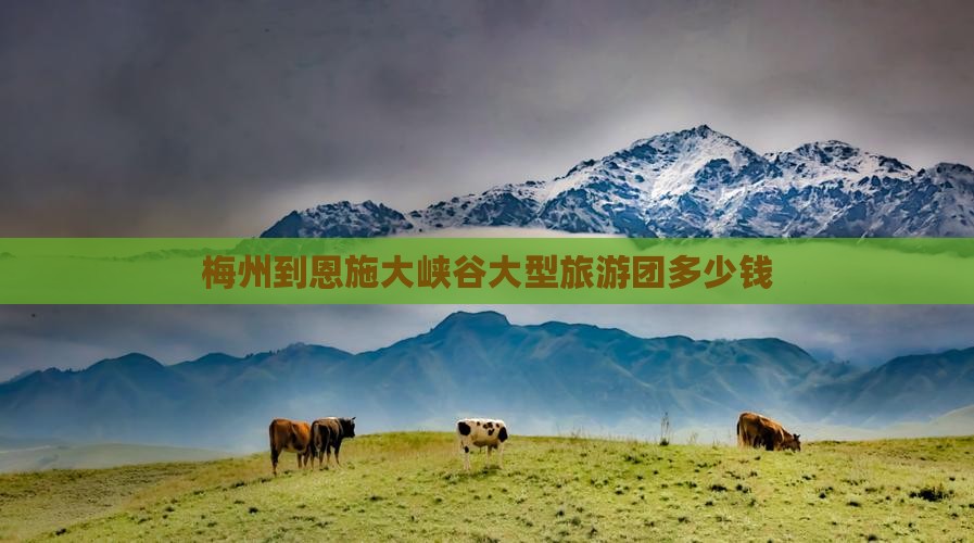 梅州到恩施大峡谷大型旅游团