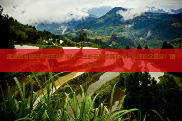 延边到恩施梭布垭石林门票