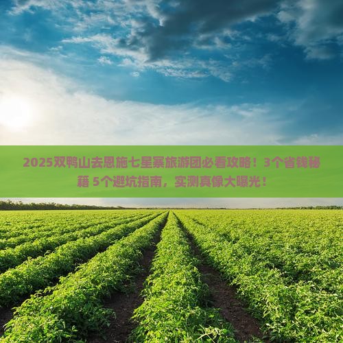 双鸭山去恩施七星寨大型旅游团