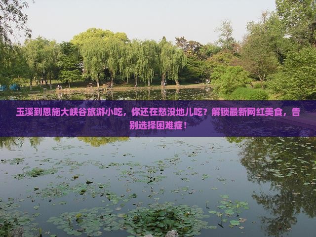 玉溪到恩施大峡谷旅游小吃