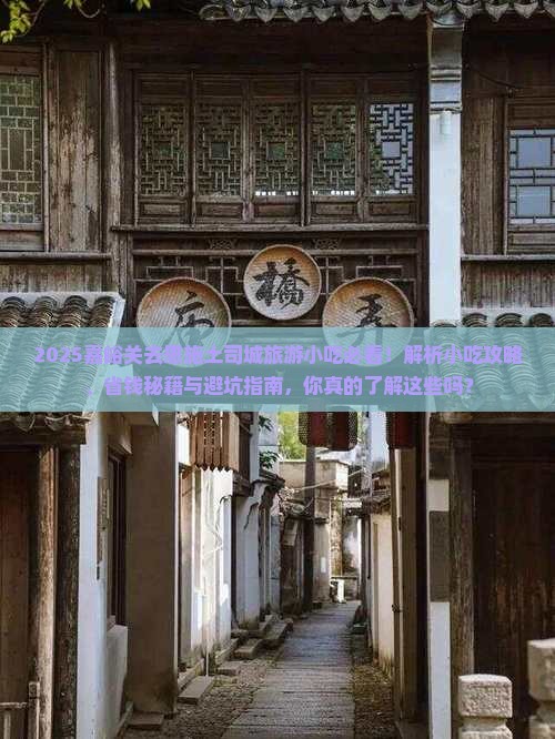 嘉峪关去恩施土司城旅游小吃