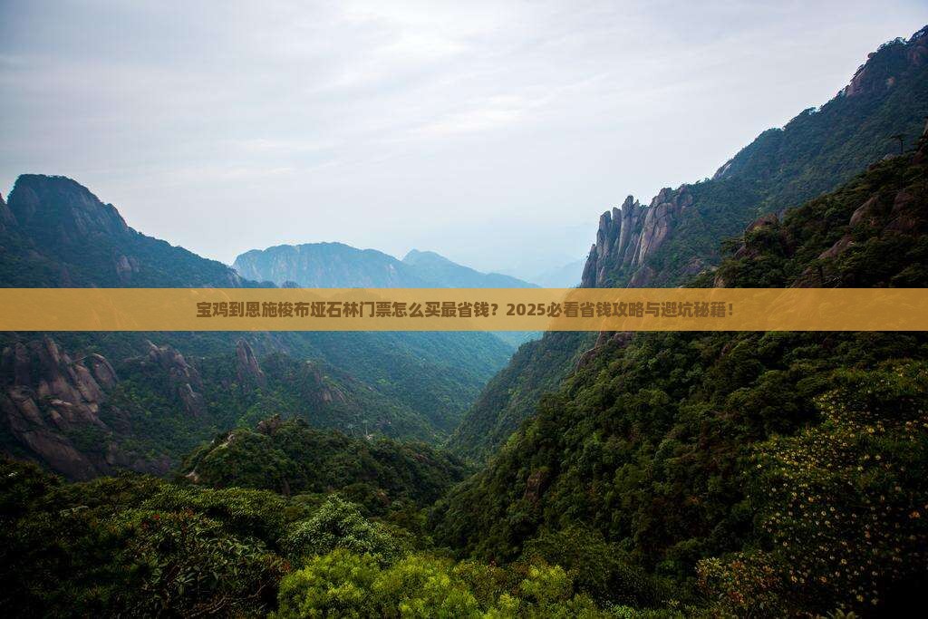 宝鸡到恩施梭布垭石林门票