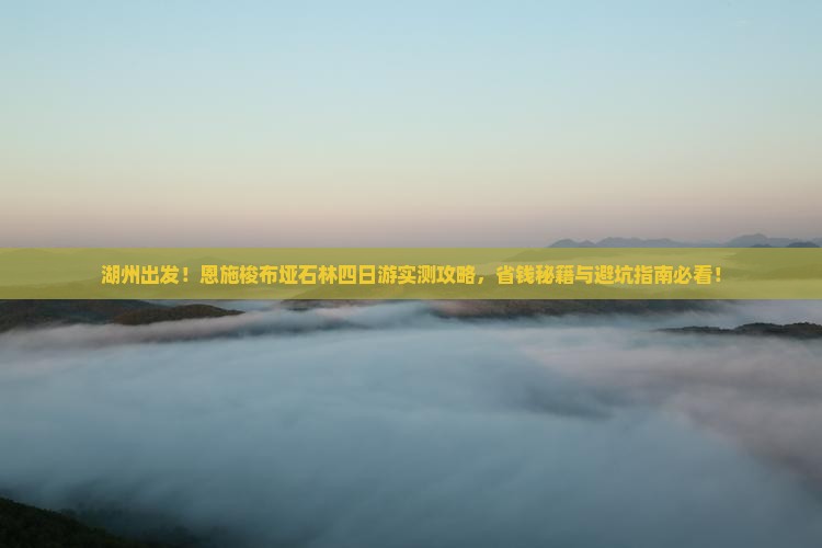 湖州到恩施梭布垭石林四日游