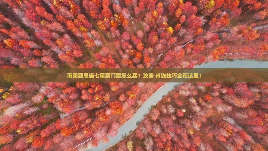 南阳到恩施七星寨门票