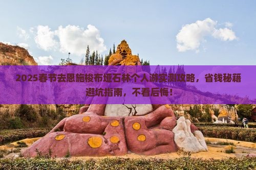 春节去恩施梭布垭石林个人游