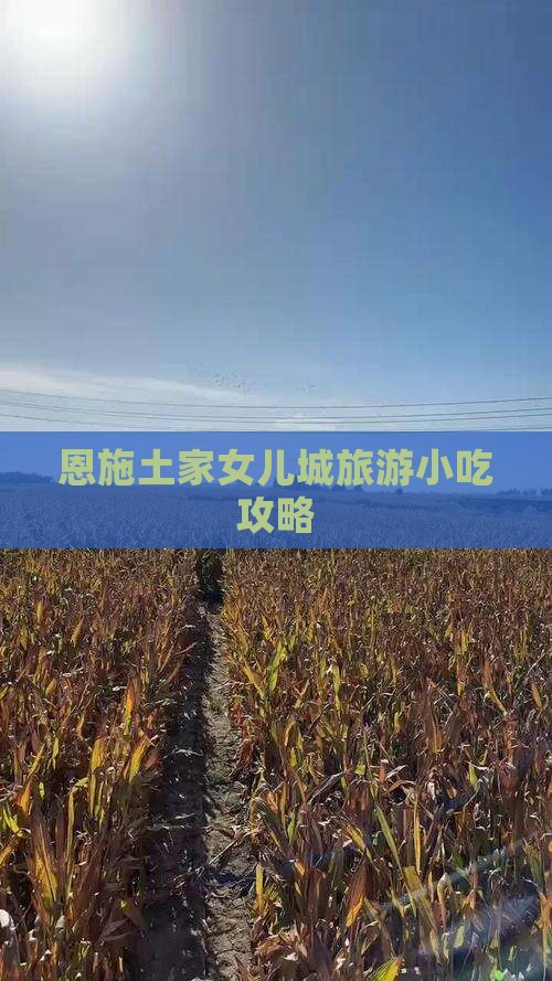 贺州去恩施土家女儿城旅游小吃