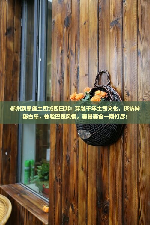 郴州到恩施土司城四日游