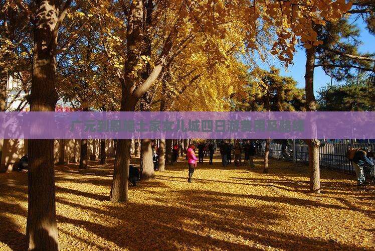 广元到恩施土家女儿城四日游