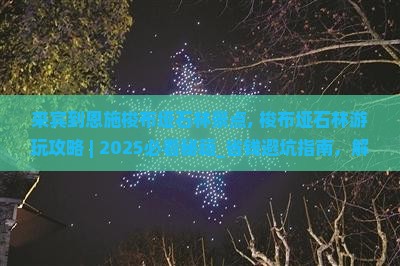 来宾到恩施梭布垭石林景点