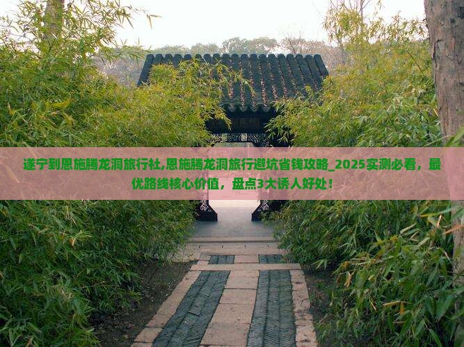 遂宁到恩施腾龙洞旅行社