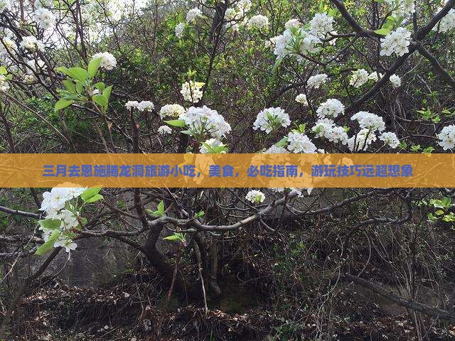 三月去恩施腾龙洞旅游小吃