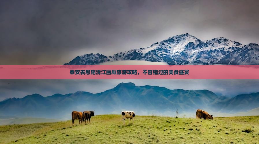 泰安去恩施清江画廊旅游小吃