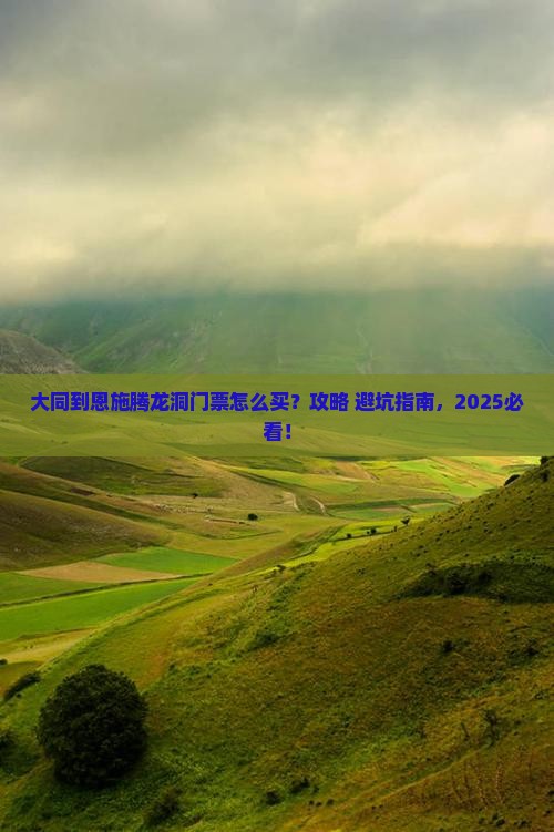 大同到恩施腾龙洞门票