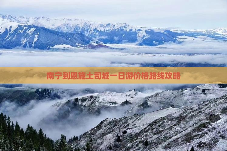 南宁到恩施土司城一日 南宁到恩施土司城一日