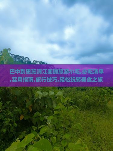 巴中到恩施清江画廊旅游小吃