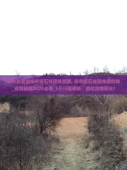 衡水到恩施梭布垭石林团体旅游 衡水到恩施梭布垭石林团体旅游