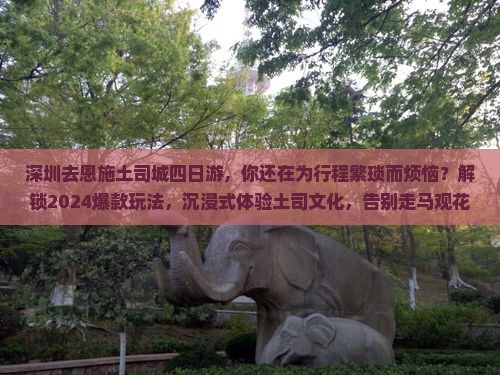 深圳去恩施土司城四日游